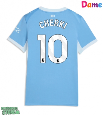 Manchester City Rayan Cherki #10 Replika Hjemmebanetrøje Dame 2026-27 Kortærmet
